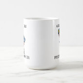 Grumpy oude politieagent koffiemok (Center)