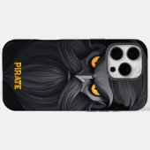 Grumpy Pirate Portrait Case-Mate iPhone Case (Achterkant (horizontaal))