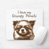 Grumpy Pomchi Muismat (Met muis)