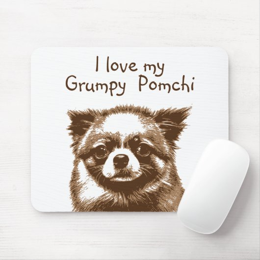 Grumpy Pomchi Muismat (Met muis)