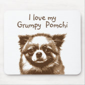 Grumpy Pomchi Muismat (Voorkant)