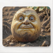 Grumpy Potato Head in Dirt Muismat (Voorkant)