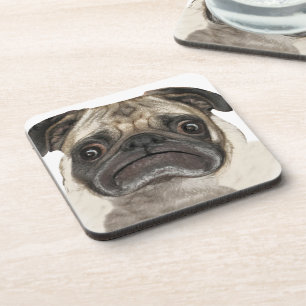 Grumpy Puggy Cadeaus Drankjes Onderzetter