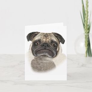 Grumpy Puggy Gifts Kaart