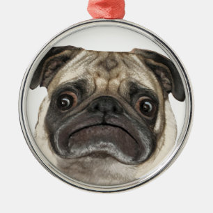 Grumpy Puggy Gifts Metalen Ornament