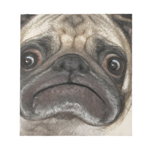 Grumpy Puggy Gifts Notitieblok