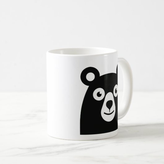 Grumpy Raccoon Coffee Mug (Devant droit)