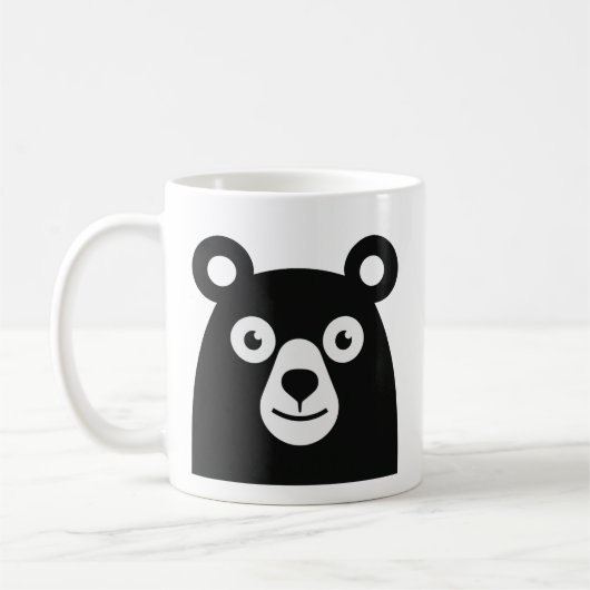 Grumpy Raccoon Coffee Mug (Gauche)