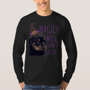 Grumpy Rottweiler Magic Nou ik snap het T-shirt
