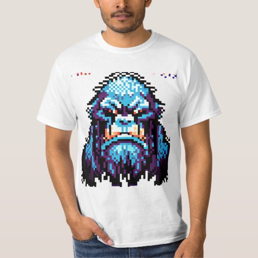 Grumpy Sasquatch Variant 5 T-shirt (Voorkant)