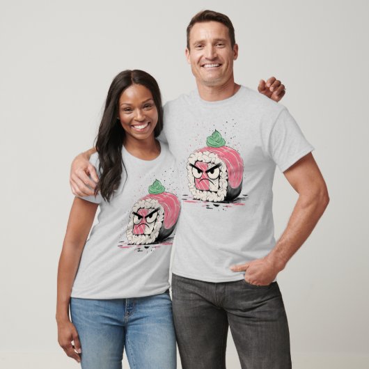 Grumpy Sushi T-shirt (Unisex)