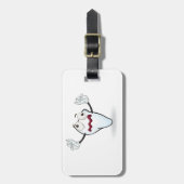 Grumpy Tooth Bagagelabel (Voorkant verticaal)