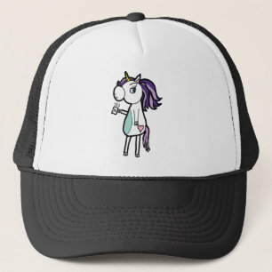 Grumpy Unicorn Trucker Pet