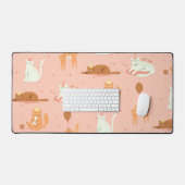 Grumpy Verjaardag Katten Desk Mat (Keyboard & Muis)