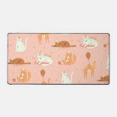 Grumpy Verjaardag Katten Desk Mat (Voorkant)