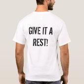 Grumpy Vets "GEEF HET EEN REST!" T-shirt (Achterkant)