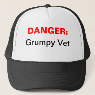 Grumpy Vets Trucker Hat Trucker Pet