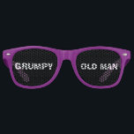 GRUMPY VIEUX HOMME FUNNY BIRTHDAY Party Lunettes d<br><div class="desc">GRUMPY VIEUX HOMME FUNGLASSES DE FÊTE!</div>