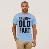 GRUMPY VIEUX T-shirts FART (Devant entier)
