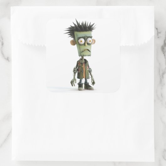 Grumpy Zed - Sticker Moody Ghoul (Sac)