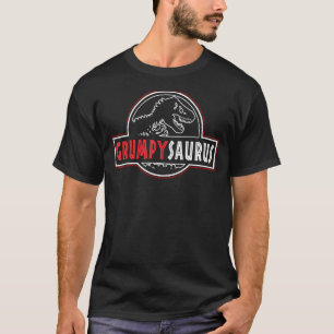 Grumpysaurus Rex Dinosaur Grumpy Saurus Family Mat T-shirt