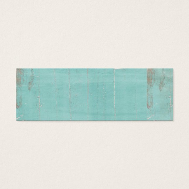 Grunch en bois bleu turquoise (Devant)