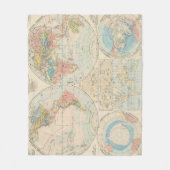 Grund u Boden - Soil Atlas Map Fleece Deken (Voorkant)