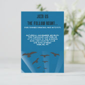 GRUNDGE TREE AVEC BIRDS Bar Carte Bat mitzvah (Debout devant)