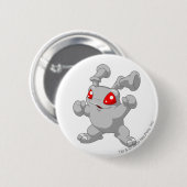 Grundo Silver Ronde Button 5,7 Cm (Voorkant /achterkant)