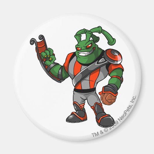 Grundo Virtupets Space Station Player Magneet (Voorkant)