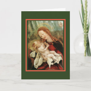 GRUNEWALD CHRISTMAS CARD "FROHE WEIHNACHTEN" NOTITIEKAARTJE