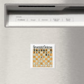 Grünfeld Defense Magneet (Insitu (Vaatwasser))