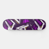 Grunge Abstract Skateboard (Horizontaal)