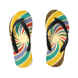 Grunge Abstracte Reinigbare Achtergrond. Kinder Teenslippers