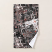 Grunge, abstrait. (Serviette à main)