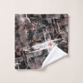 Grunge, abstrait. (Gant de toilette)