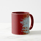 Grunge Abstraite Mug (Devant droit)