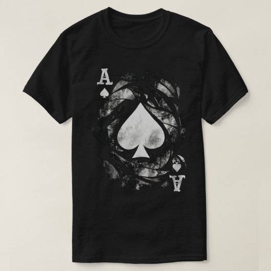 Grunge Ace of Spades TShirt (Design devant)