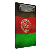 Grunge Afghanistan Flag Mini Klembord (Schuin)