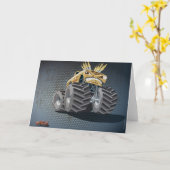 Grunge agressive de camion de monstre de carte de (Fleur jaune)