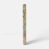  Grunge Artisan Botanisch Monogram Samsung Galaxy Hoesje (Linkerkant)