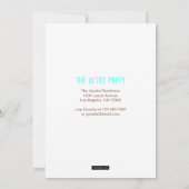 Grunge Backed Afstuderen Aankondiging (Achterkant)