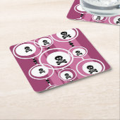 Grunge Background Vierkante Kartonnen Onderzetter (Schuin)