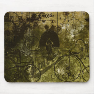 Grunge Bicycles Mousepad Muismat