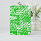  Grunge Blank Invitation Kaart (Staand voorkant)