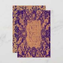  Grunge Blank Invitation Kaart