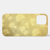 Grunge bloemmotief. Case-Mate iPhone case (Achterkant (horizontaal))