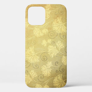 Grunge bloemmotief. iPhone 12 hoesje