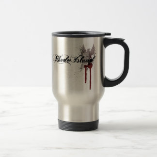 Grunge Blood Splatter Rhode Island Travel Mug Reisbeker