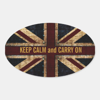 grunge Britse vlag sticker